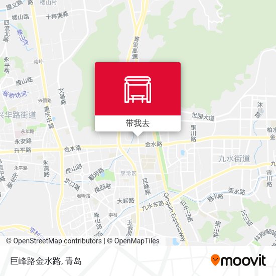 巨峰路金水路地图