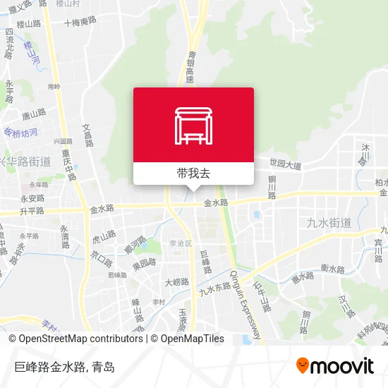 巨峰路金水路地图