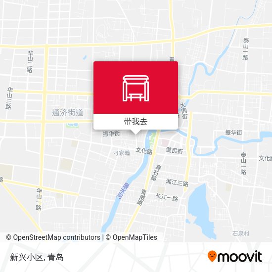 新兴小区地图