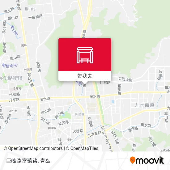 巨峰路富蕴路地图