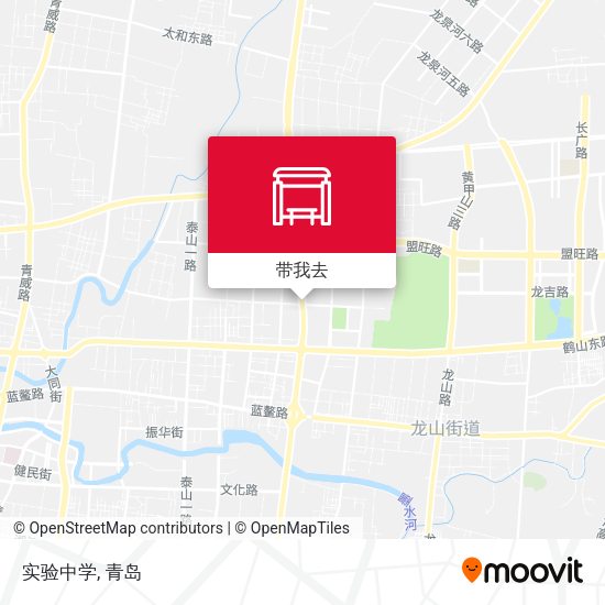 实验中学地图