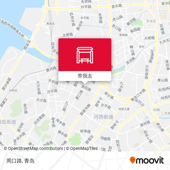周口路地图