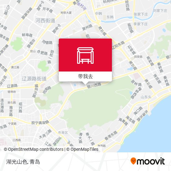 湖光山色地图
