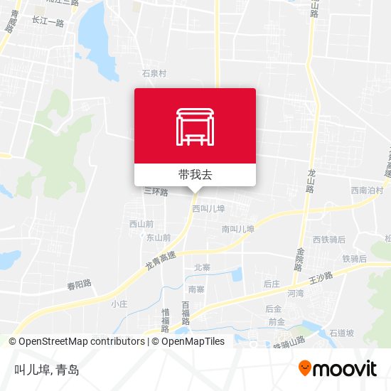 叫儿埠地图
