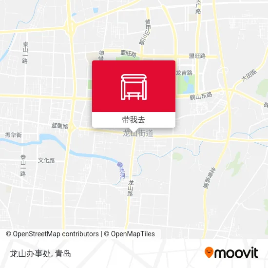 龙山办事处地图