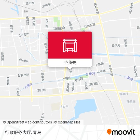 行政服务大厅地图