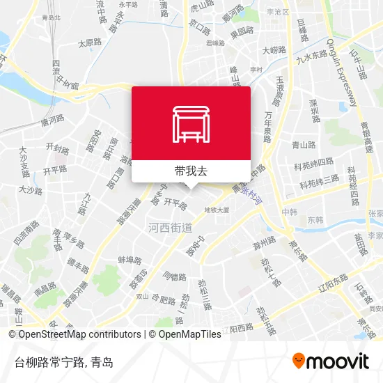 台柳路常宁路地图
