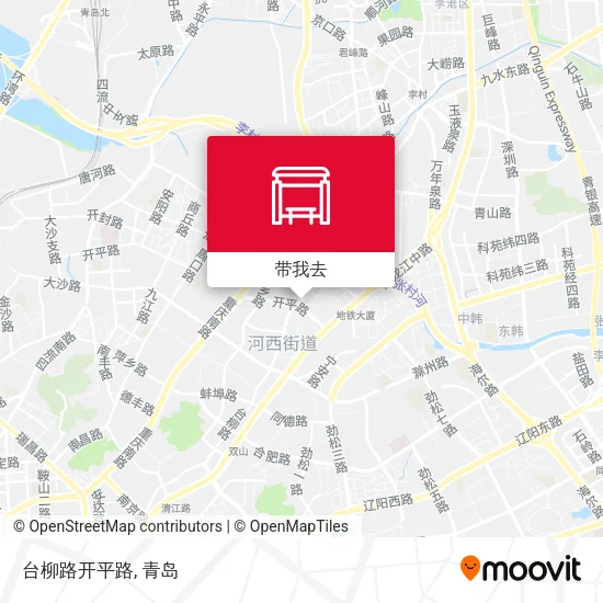 台柳路开平路地图
