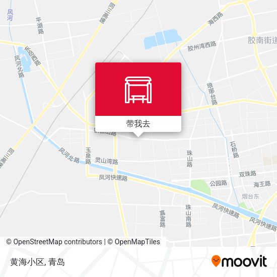 黄海小区地图