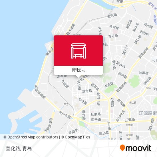 宣化路地图