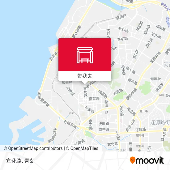 宣化路地图