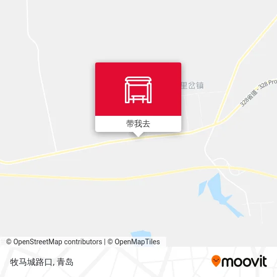 牧马城路口地图