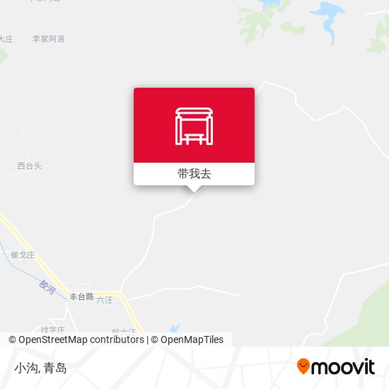 小沟地图