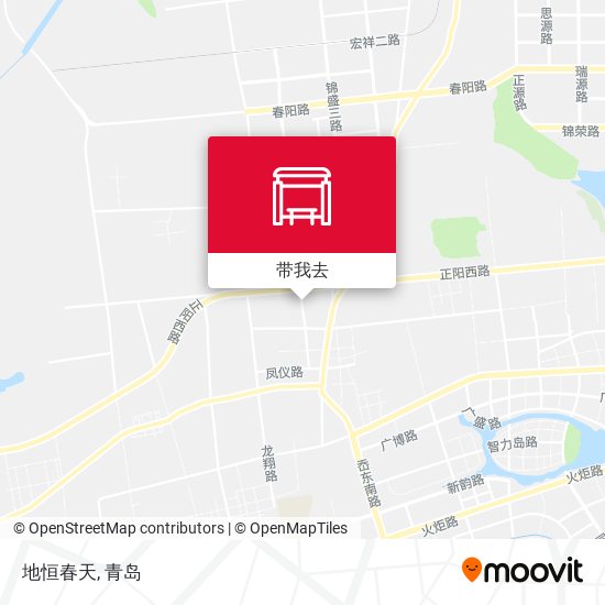 地恒春天地图