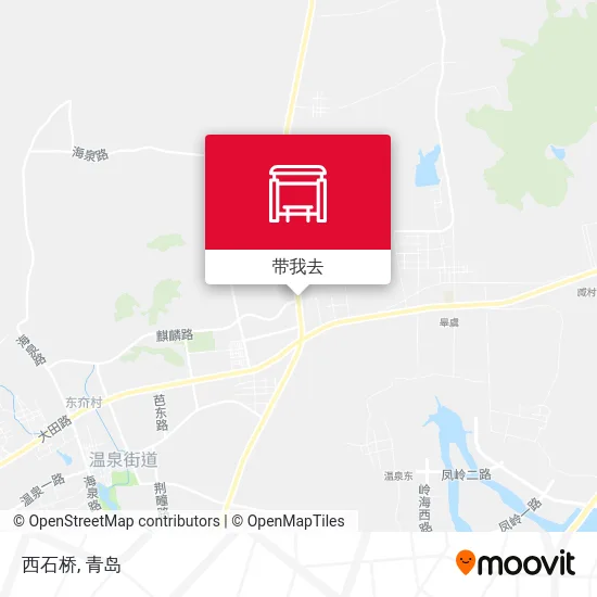 西石桥地图