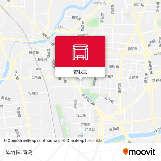 翠竹园地图