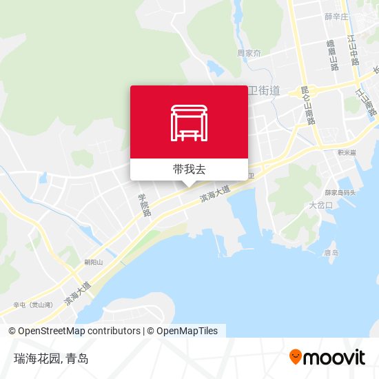 瑞海花园地图