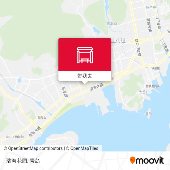 瑞海花园地图