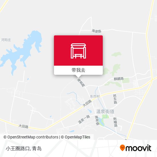 小王圈路口地图