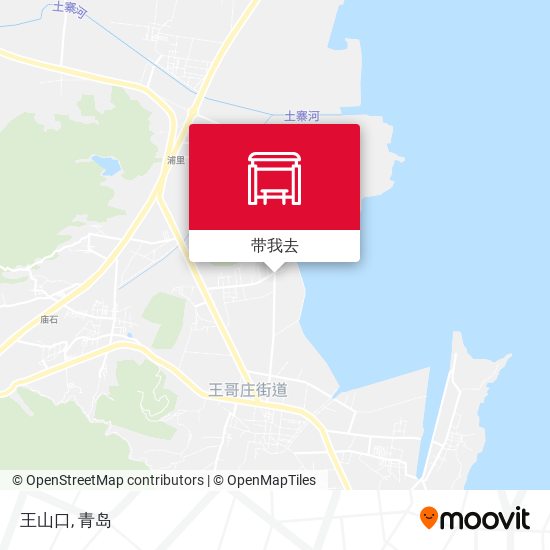 王山口地图
