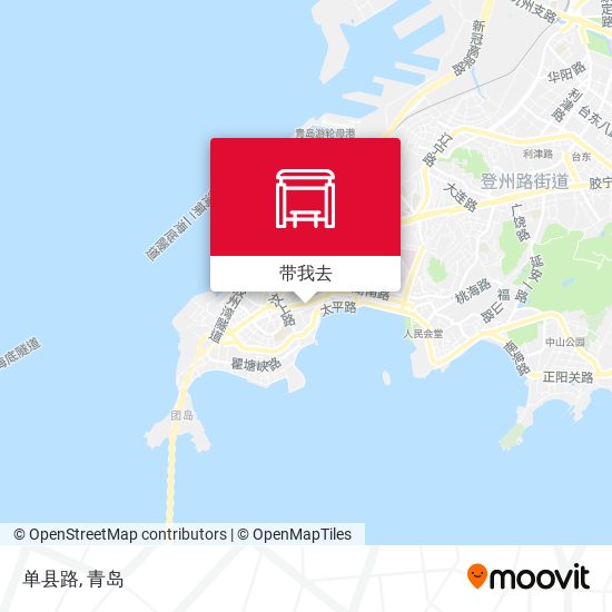 单县路地图