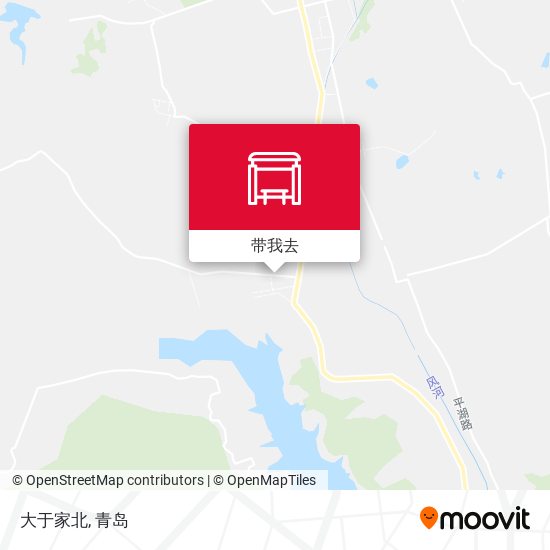 大于家北地图