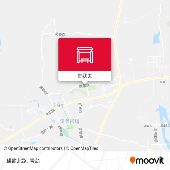 麒麟北路地图