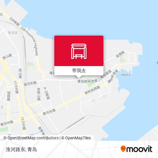 淮河路东地图