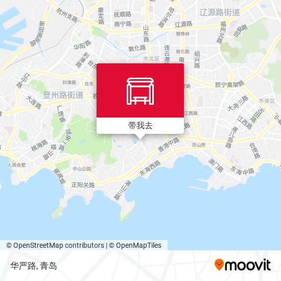 华严路地图