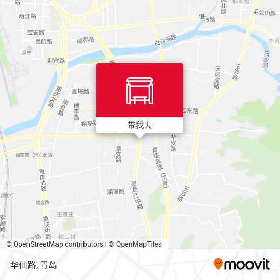 华仙路地图