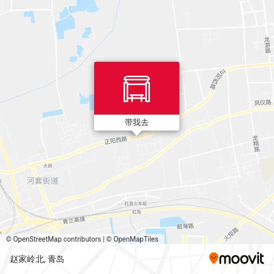 赵家岭北地图