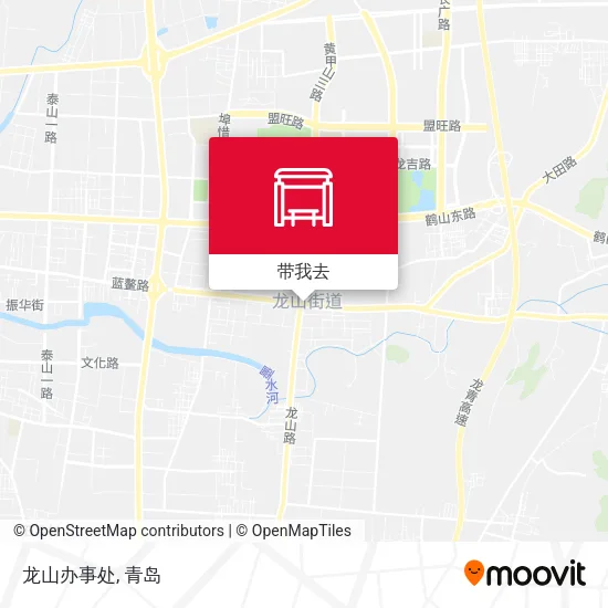 龙山办事处地图