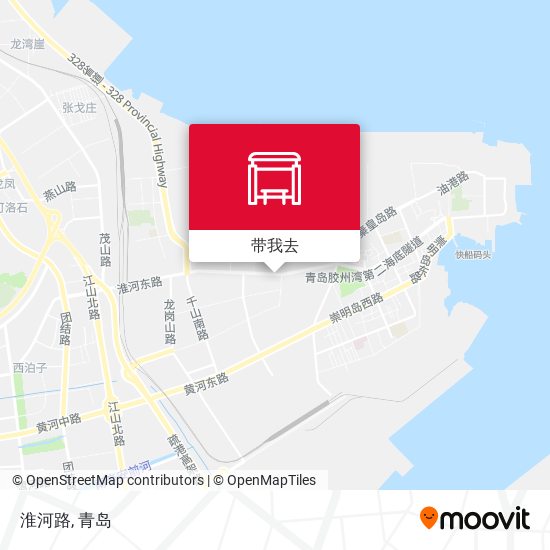 淮河路地图