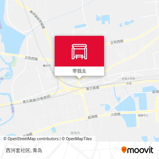 西河套社区地图
