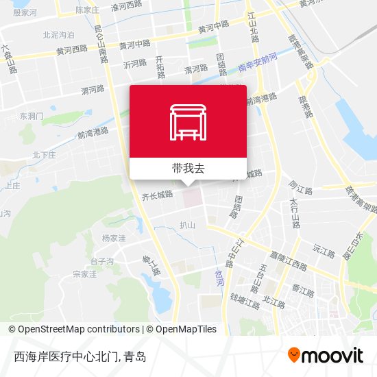 西海岸医疗中心北门地图