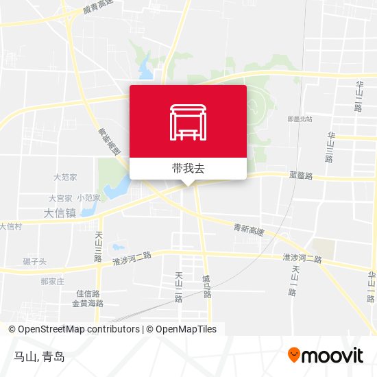 马山地图