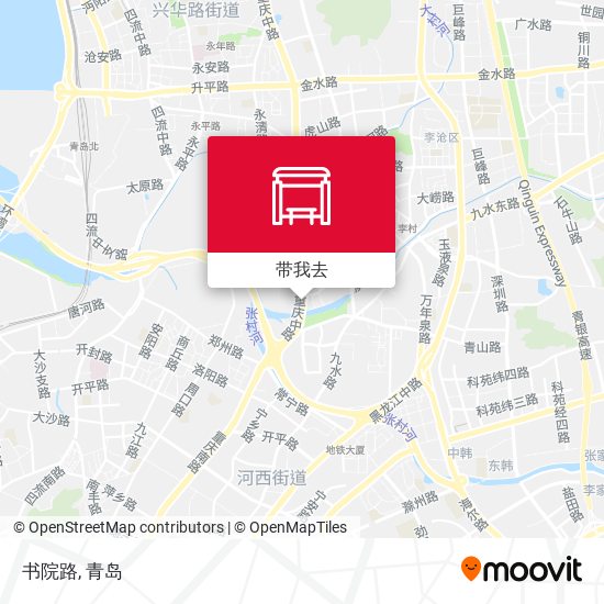 书院路地图