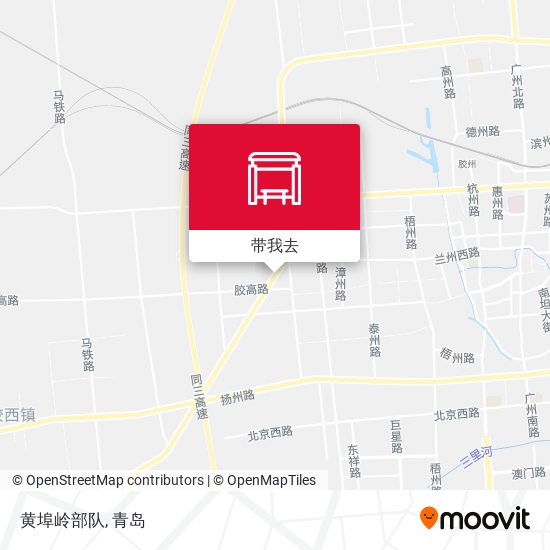 黄埠岭部队地图