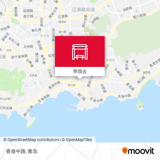 香港中路地图