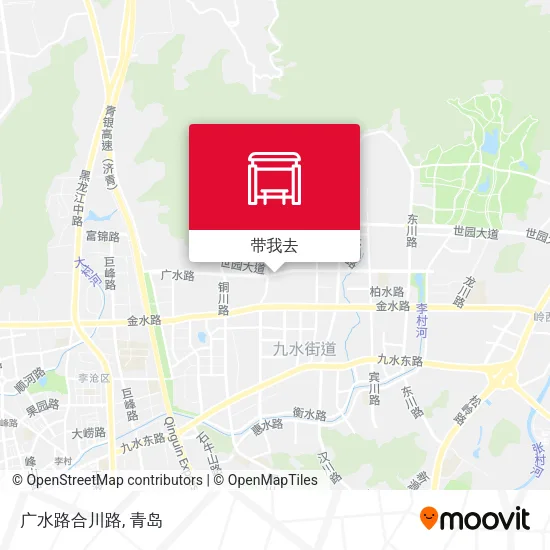 广水路合川路地图