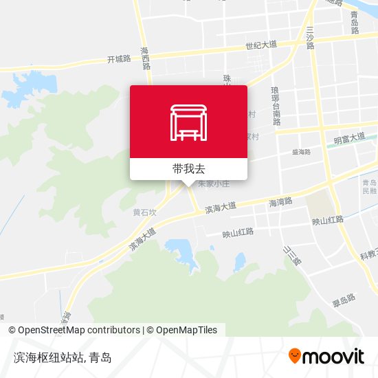 滨海枢纽站站地图