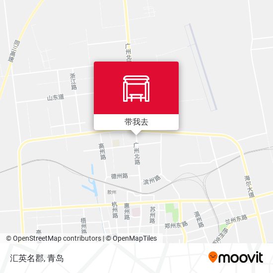汇英名郡地图