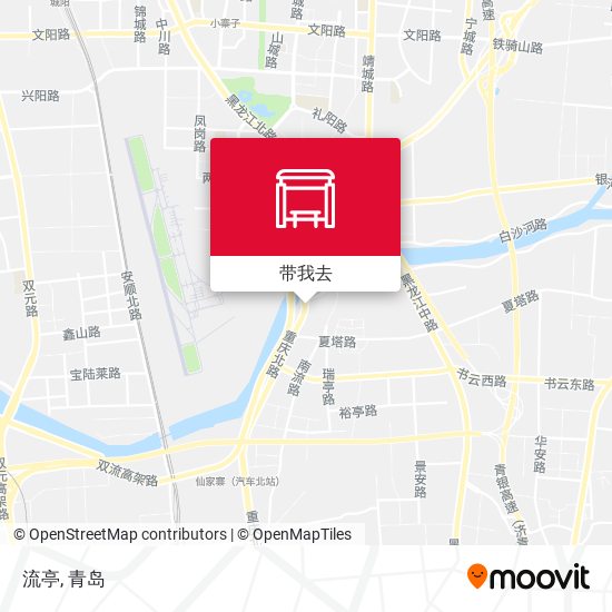 流亭地图