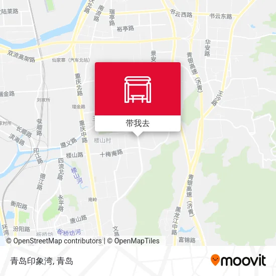 青岛印象湾地图