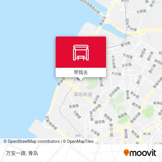 万安一路地图