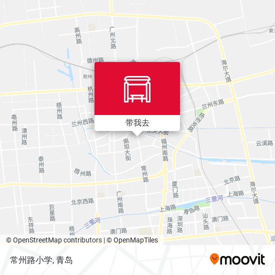 常州路小学地图
