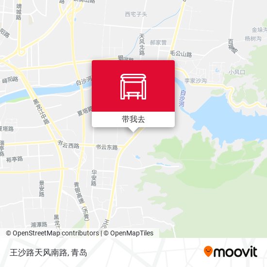 王沙路天风南路地图