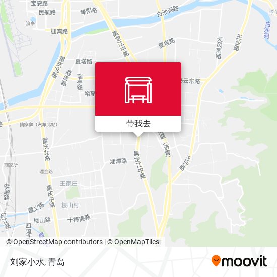刘家小水地图