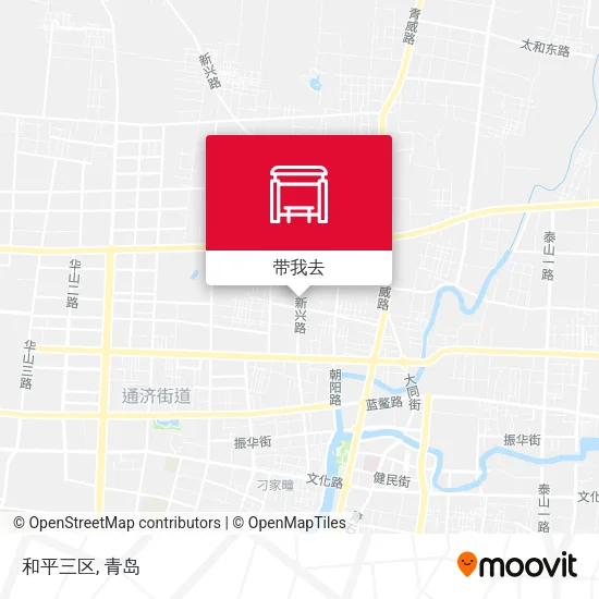 和平三区地图