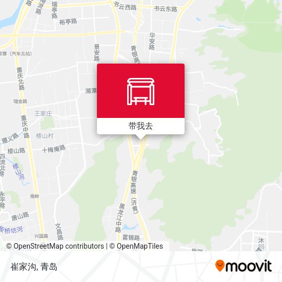 崔家沟地图